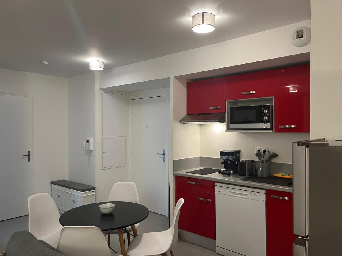 Calm In Tours - Appartement T2 Bagian luar foto